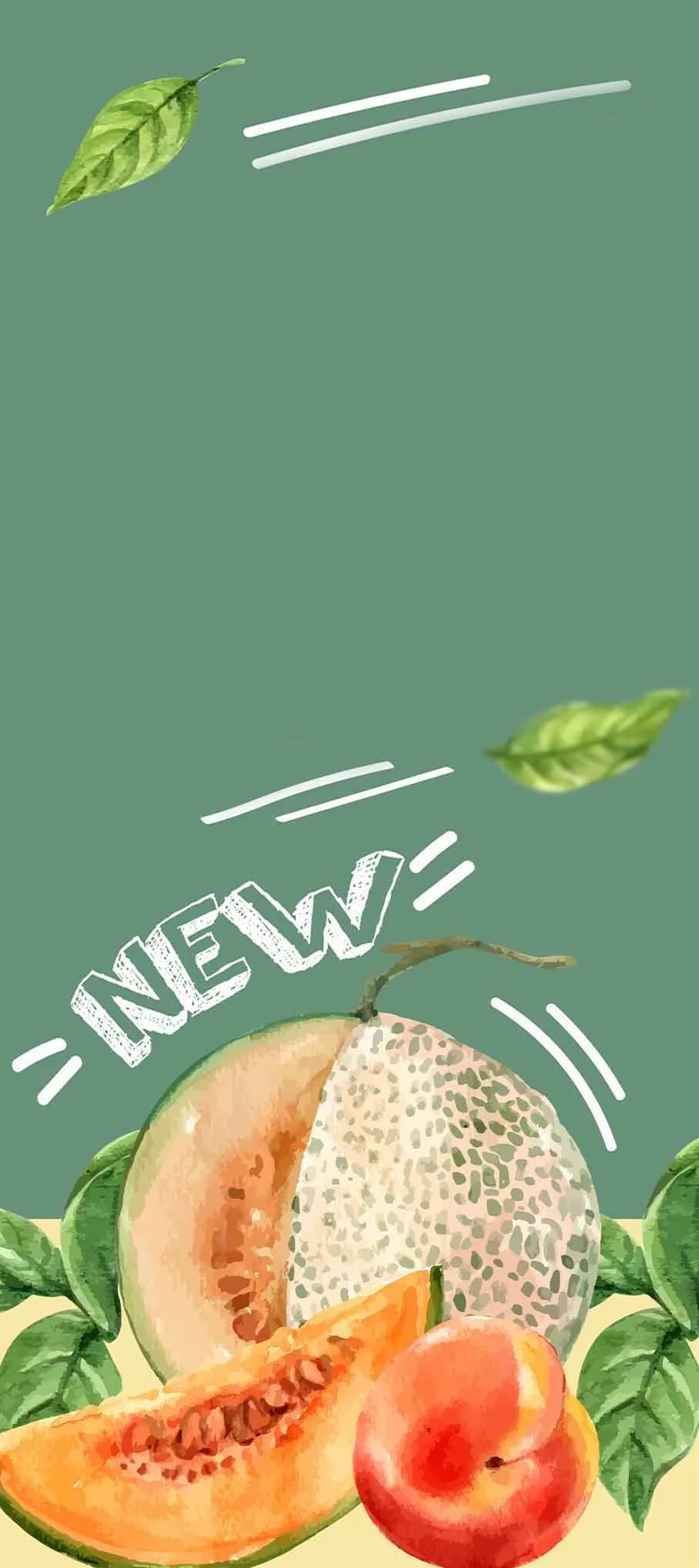 Fresh juicy fruits promotion